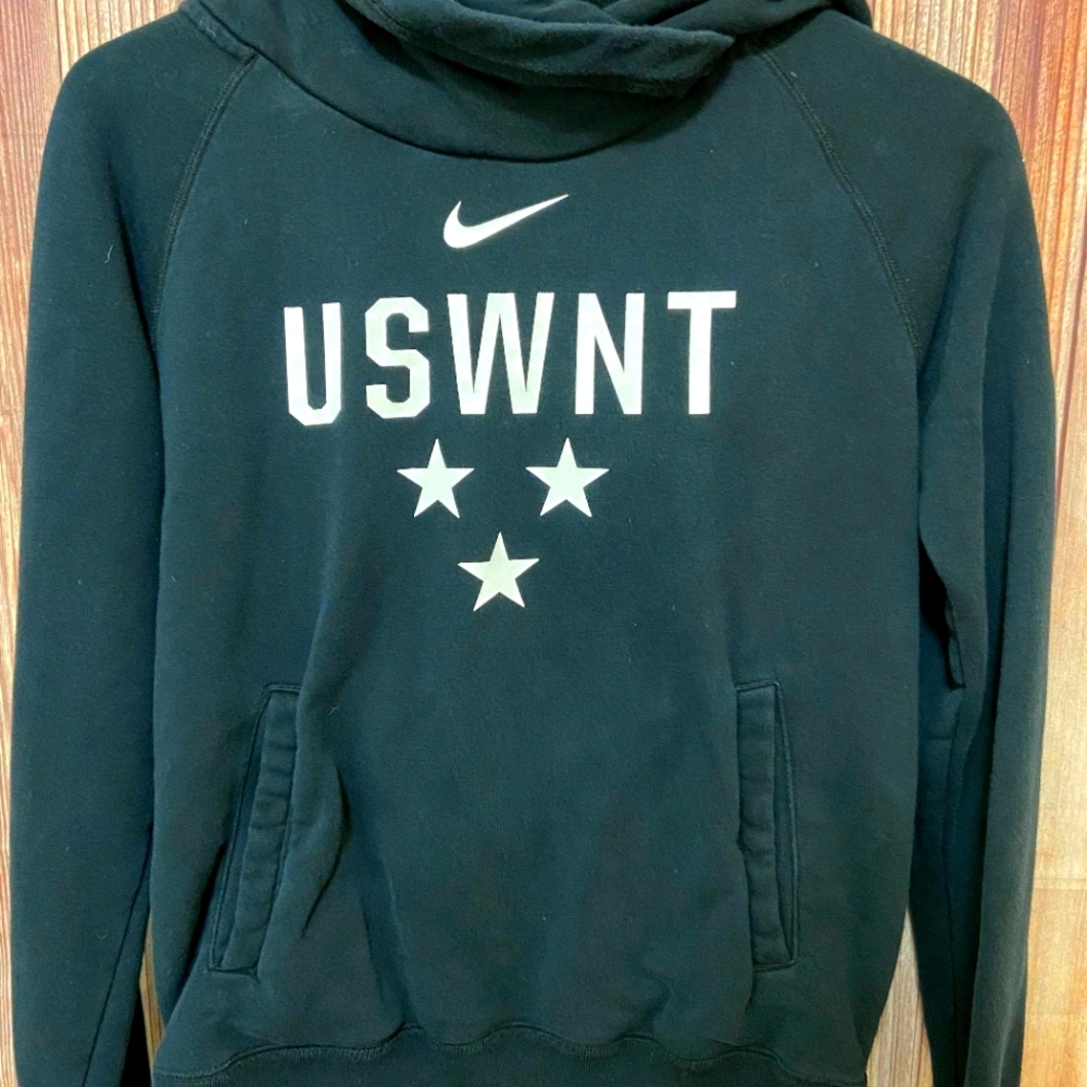 Nike USWNT Soccer Rally Funnel Neck Hoodie Size M